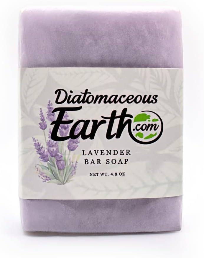 Diatomaceous Earth Lavender Soap Bar