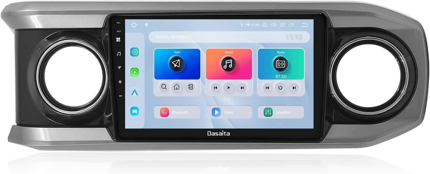 Dasaita 8GB+256GB Head Unit for Toyota Tacoma 2016-2023