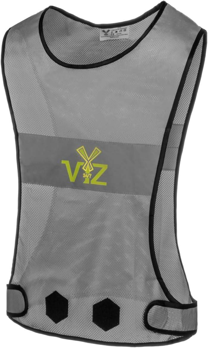 Blaze High-Visibility Mesh Reflective Safety Vest with Adjustable Straps
