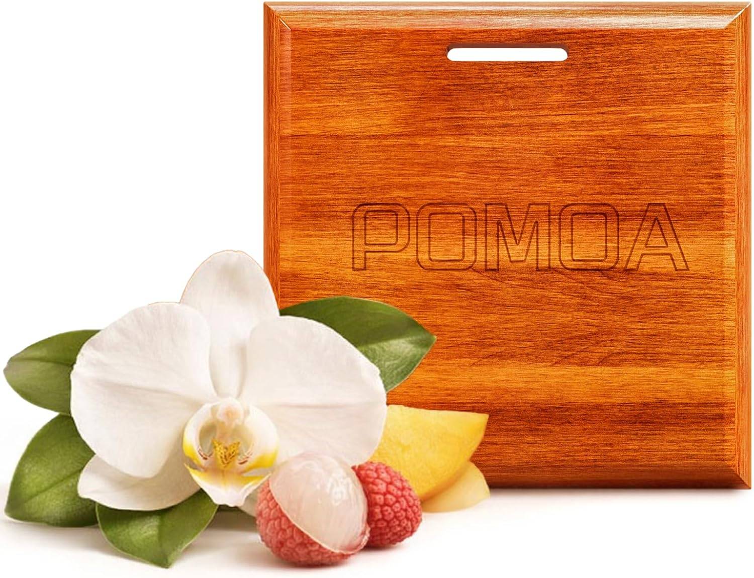Car Air Freshener - Square Wood Air Freshener Refill (Tropic Orchid)