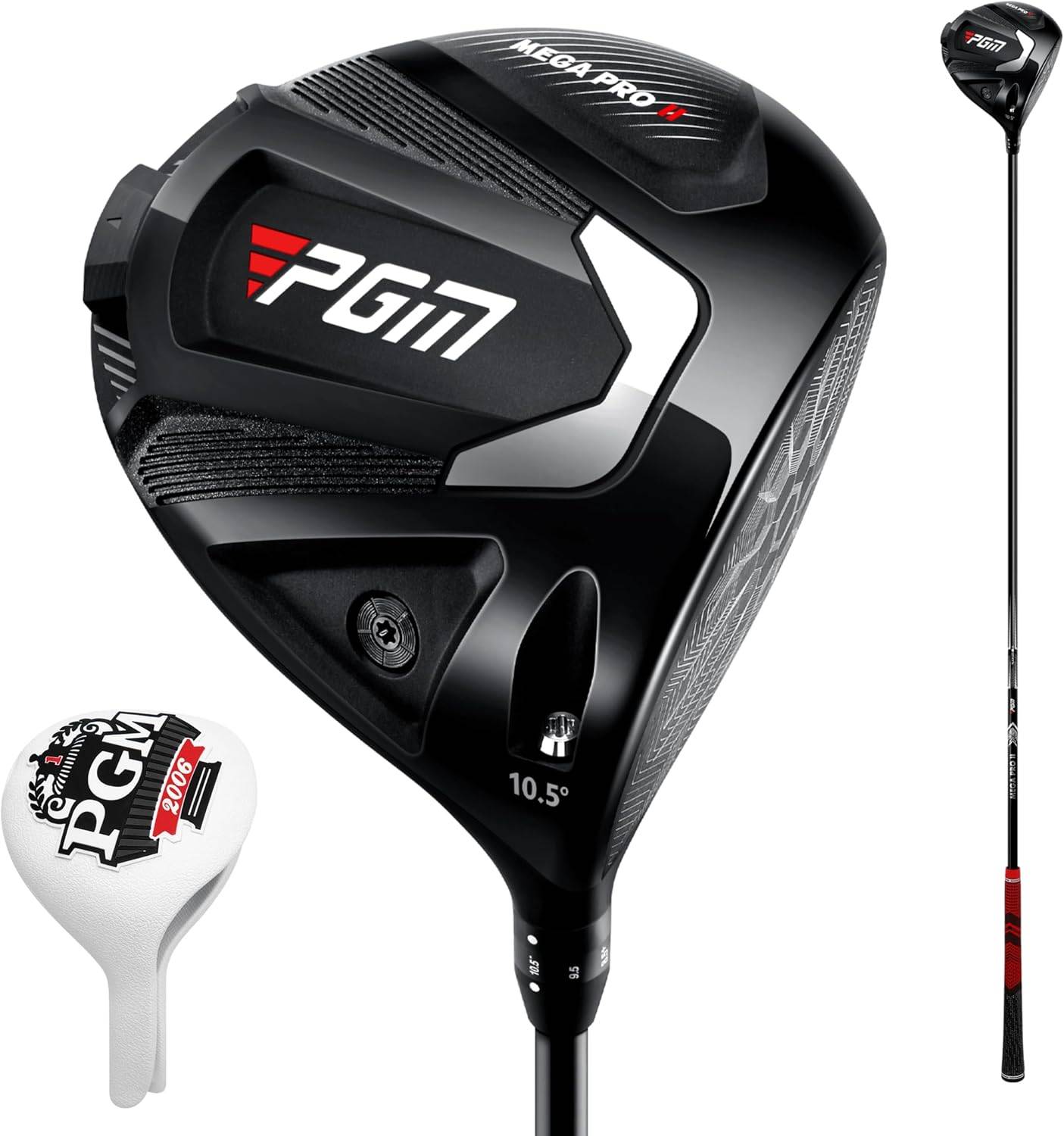 PGM 45.5" Golf Club Driver for Men Right Handed with Adjustable Loft