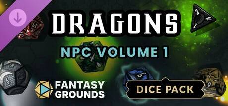 Fantasy Grounds Dragons NPC Dice Pack Volume 1 Steam Key Giveaway