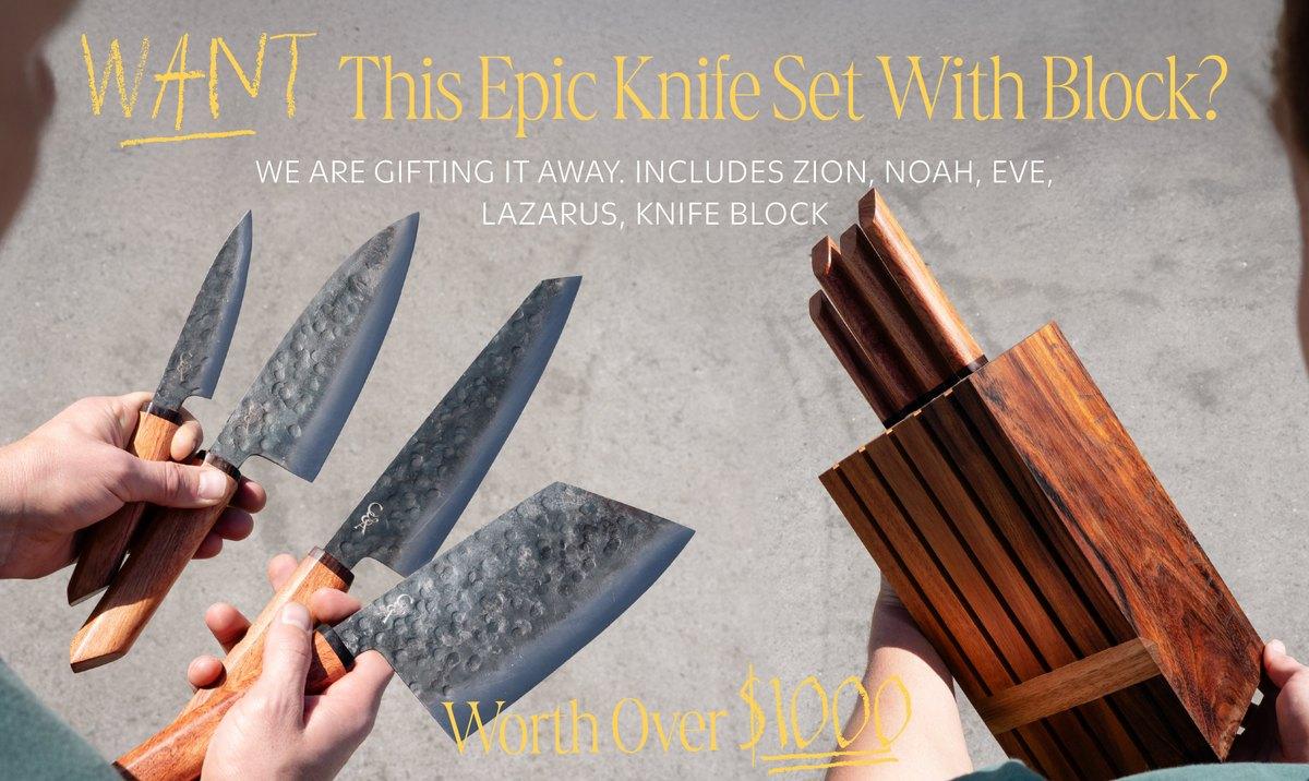 Cain and Abel Knife Set Giveaway