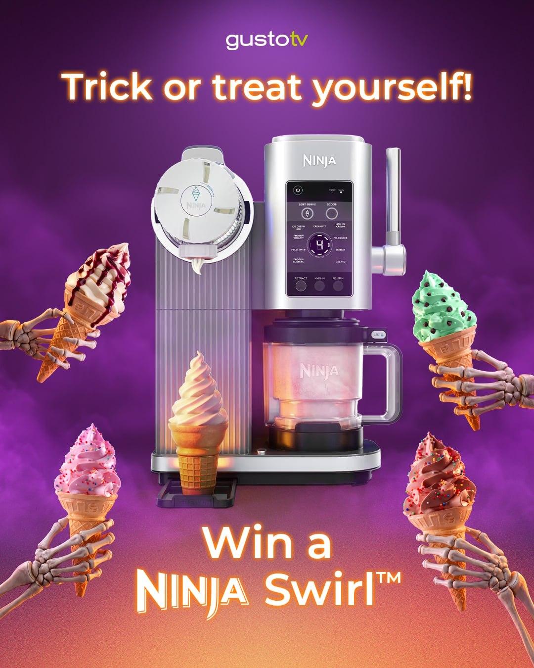 Gusto TV Ninja CREAMi Swirl Giveaway