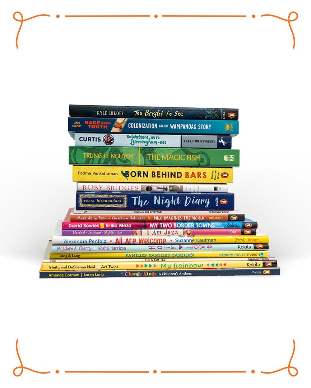 Children’s books included in the Penguin Random House prize bundle