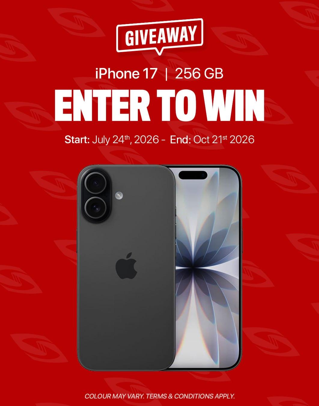 BioSteel iPhone 17 Giveaway
