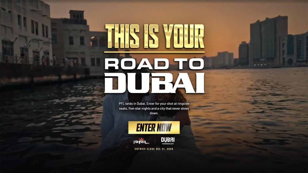 PFL Road to Dubai Sweepstakes