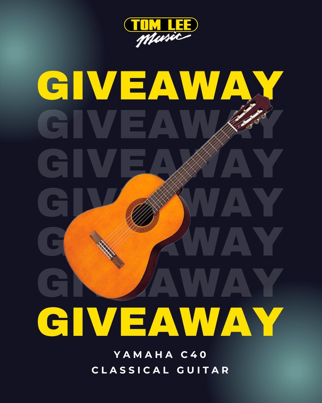 Tom Lee Music Yamaha C40 Guitar Giveaway