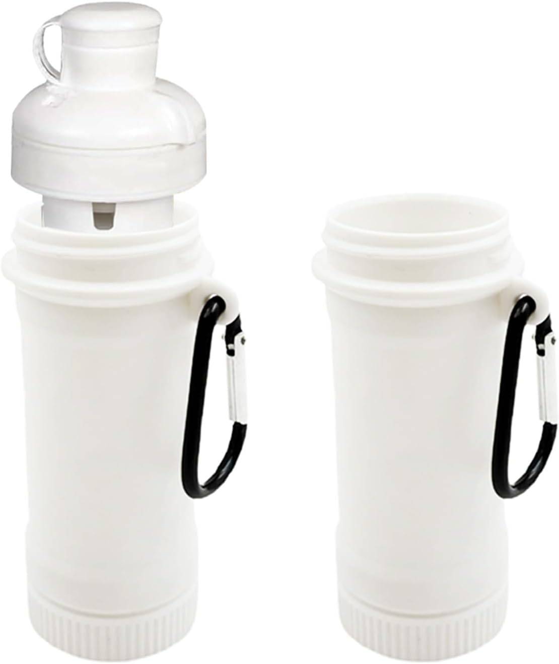 2 PCS Flavor Cartridge Holder Compatible with Cirkul Sips Cartridge Storage Sips Container Sip Safe Travel Case Keep Fresh BPA Free Plastic,White
