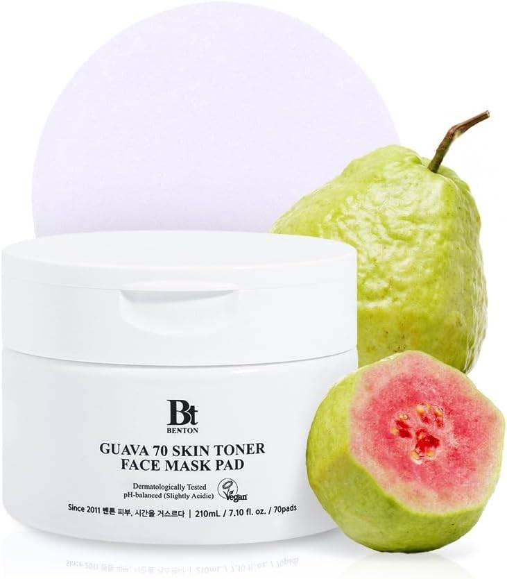 BENTON Guava 70 Skin Toner Face Mask Pad | 70Pads - Korean Toner Pads