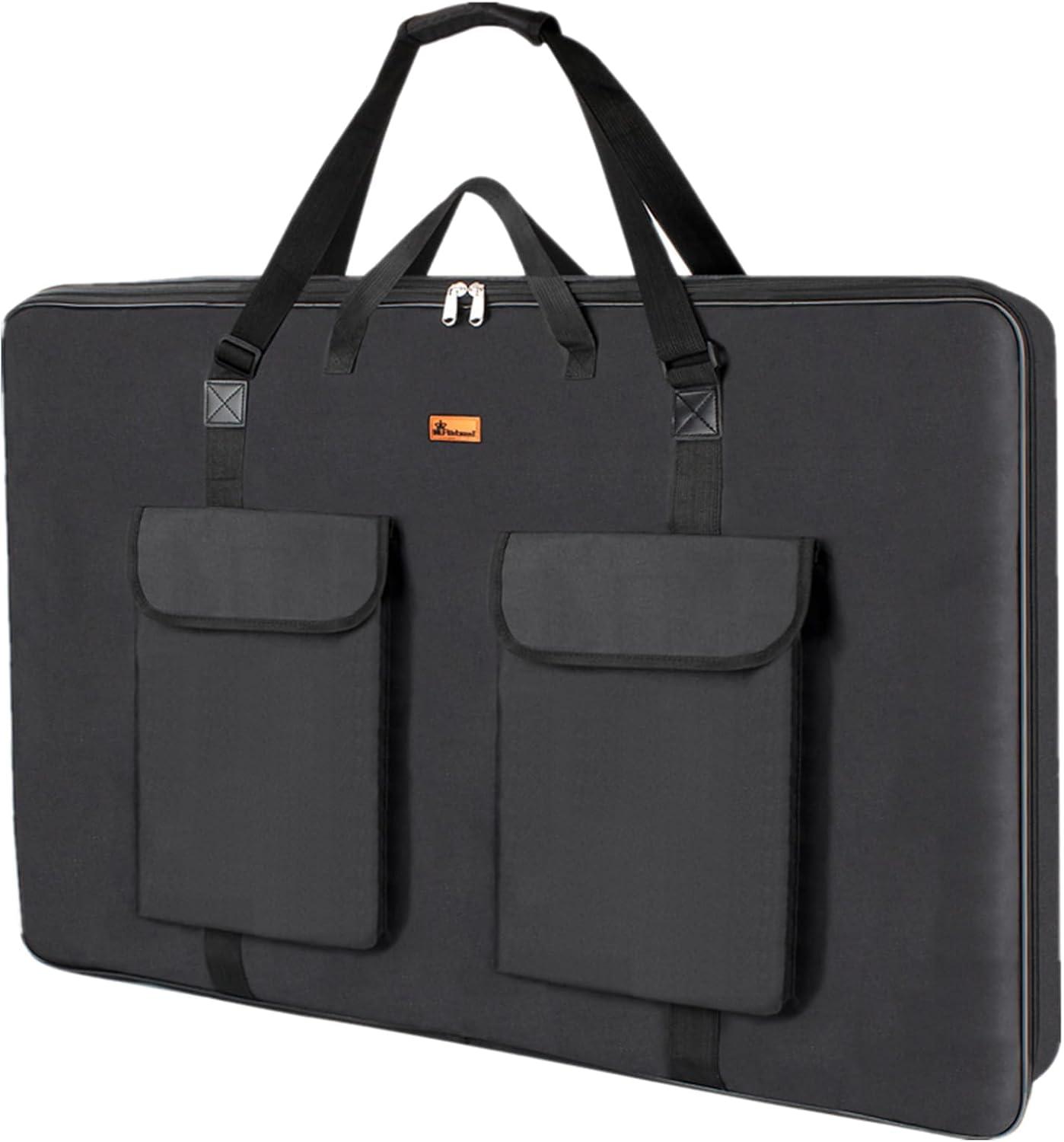 TreochtFUN Art Portfolio Bag 24 x 36.5 In - Large Artwork Case with Strap