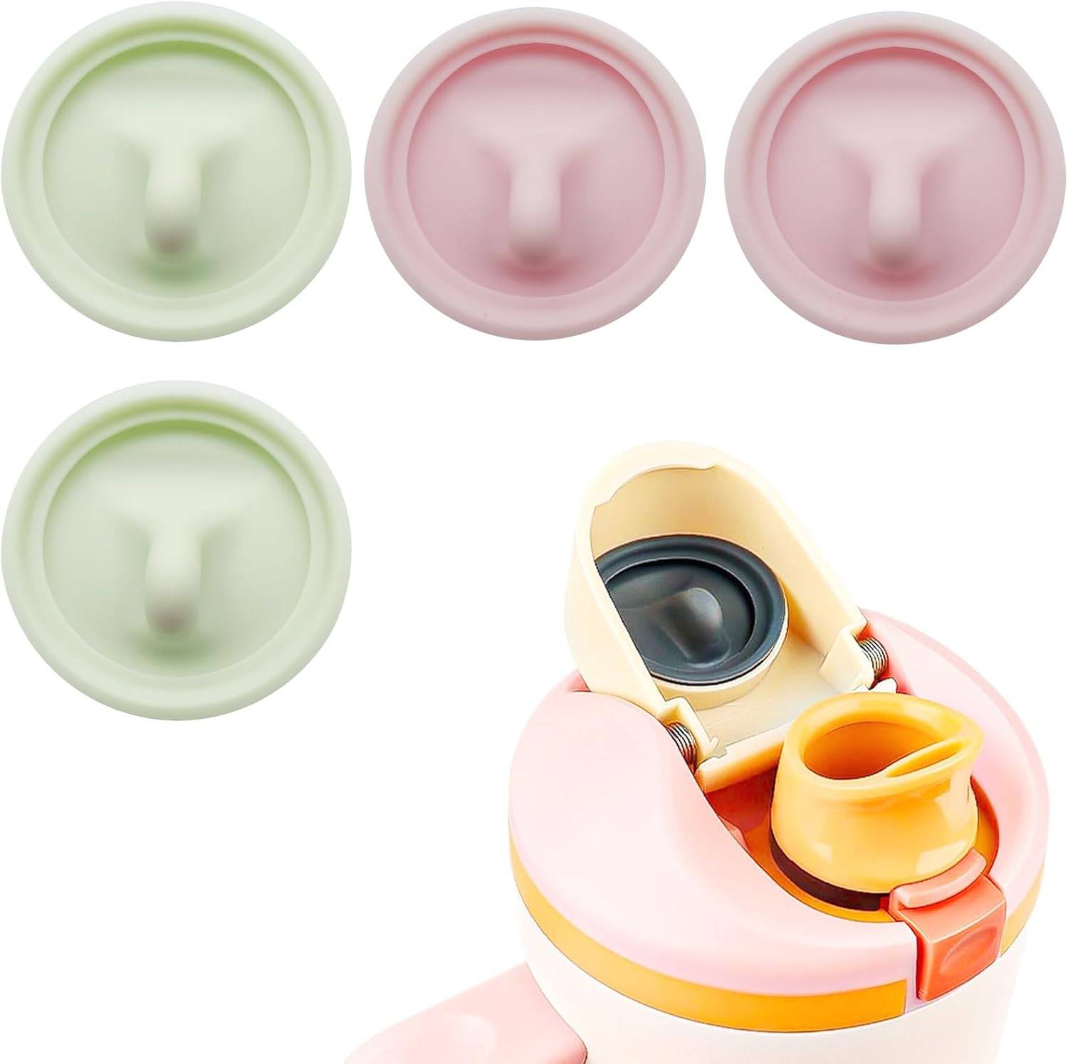 4 pcs Silicone Stopper Compatible with Owala FreeSip Sway 40oz 30oz